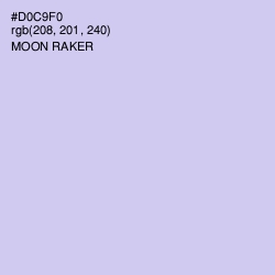 #D0C9F0 - Moon Raker Color Image